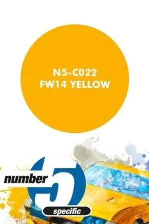 Nu Kopen Number Five Williams Fw14 Yellow - 30Ml - modelbouw