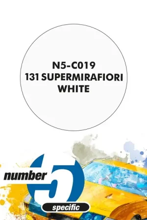 Bestel Nu Number Five Fiat Abarth 131 Supermirafiori White - 30Ml - modelbouw