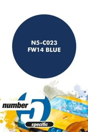 Uitverkoop Number Five Williams Fw14 Blue - 30Ml - modelbouw