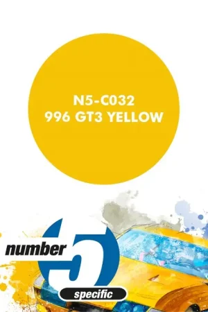 Nu Kopen Number Five Porsche 996 Gt3 Yellow - 30Ml - modelbouw