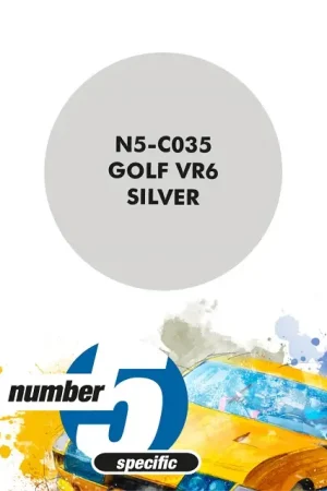 Lage Kosten Number Five Golf Vr6 Silver - 30Ml - modelbouw