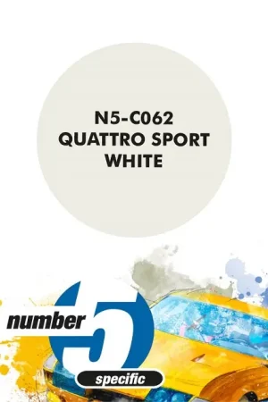 Number Five Audi Quattro Sport White - 30Ml - modelbouw Speciale Aanbieding
