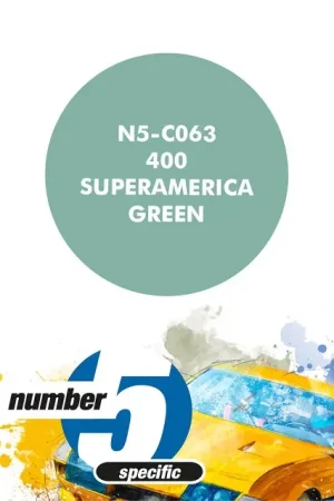 Meest Verkocht Number Five Ferrari 400 Superamerica Green - 30Ml - modelbouw