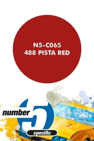 Number Five Ferrari 488 Pista Red - 30Ml - modelbouw Bestel Nu