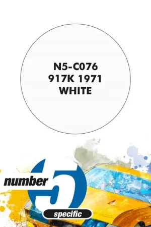 Number Five Porsche 917K 1971 White - 30Ml - modelbouw Koop Vandaag