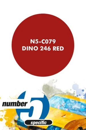 Bestseller Number Five Ferrari Dino 246 Red - 30Ml - modelbouw
