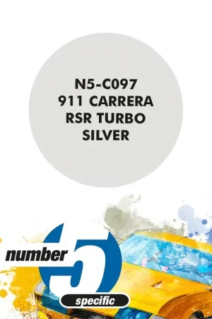 Number Five Porsche 911 Carrera Rsr Turbo Silver - 30Ml - modelbouw Beste Prijs