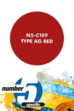 Number Five Type Ag Red - 30Ml - modelbouw Laatste Versie