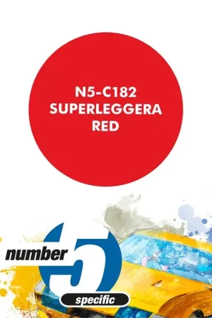 Express Levering Number Five Superleggera Red - 30Ml - modelbouw