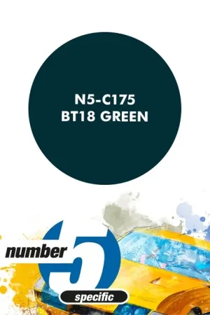 Number Five Brabham Bt18 Green - 30Ml - modelbouw Exclusieve Aanbieding