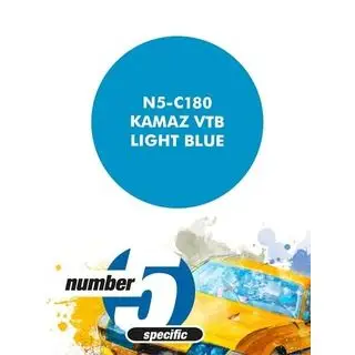 Korting Number Five Kamaz Vtb Light Blue - 30Ml - modelbouw