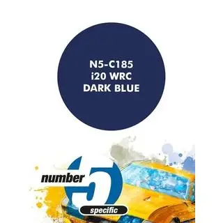 Flitsaanbieding Number Five Hyundai I20 Wrc Dark Blue - 30Ml - modelbouw