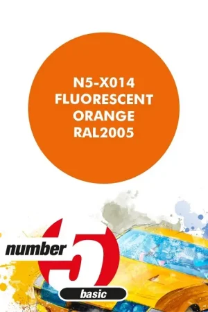 Beste Prijs Number Five Fluorescent Orange Ral2005 - 30Ml - modelbouw