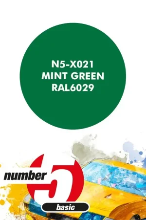 Number Five Mint Green Ral6029 - 30Ml - modelbouw Superprijs