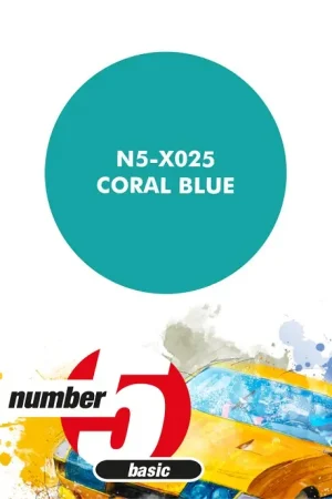 Fabrieksprijs Number Five Coral Blue - 30Ml - modelbouw