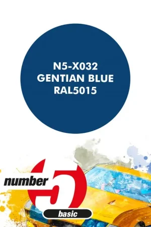 Korting Number Five Gentian Blue Ral5015 - 30Ml - modelbouw