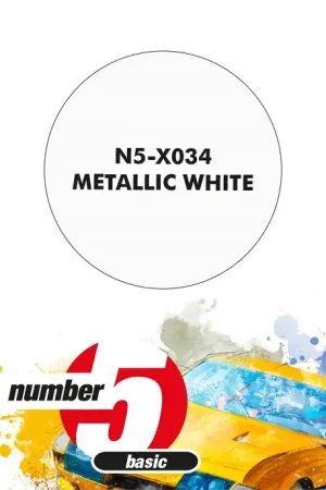 Number Five Metallic White - 30Ml - modelbouw Actieprijs