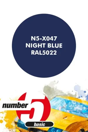 Snelle Levering Number Five Night Blue Ral5022 - 30Ml - modelbouw
