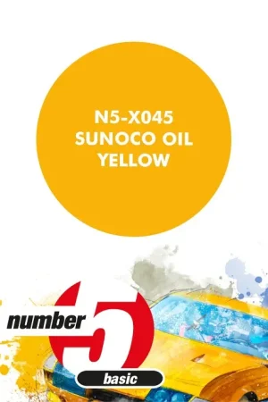 Hoge Kwaliteit Number Five Sunoco Oil Yellow - 30Ml - modelbouw