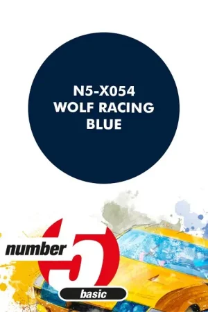 Weekendaanbieding Number Five Wolf Racing Blue - 30Ml - modelbouw