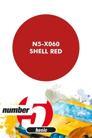 Lage Kosten Number Five Shell Red - 30Ml - modelbouw