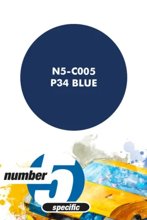 Number Five Tyrell P34 Blue - 30Ml - modelbouw Gratis Retour