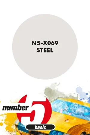 Number Five Steel 30Ml - modelbouw Laatste Versie
