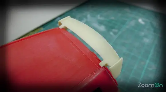 Zoom on 1:24 MUGEN SPOILER FOR HONDA JAZZ - modelbouw Lage Prijs