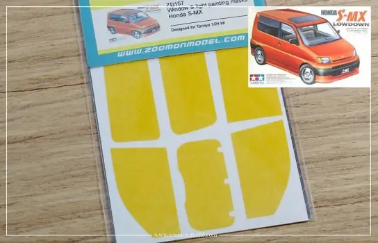 Seizoensaanbieding Zoom on 1:24 HONDA S-MX - modelbouw