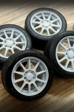 Zoom on 1:24 16INCH JDM 98 SPEC RIM SE - modelbouw Korting