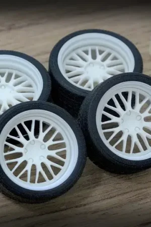 Zoom on 1:24 19INCH BBS LM RIM SET - modelbouw Favoriet
