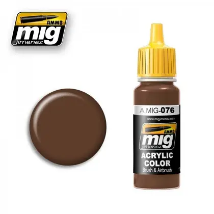 Weekendaanbieding Ammo By Mig Jimenez Brown Soil Color - 17Ml - modelbouw