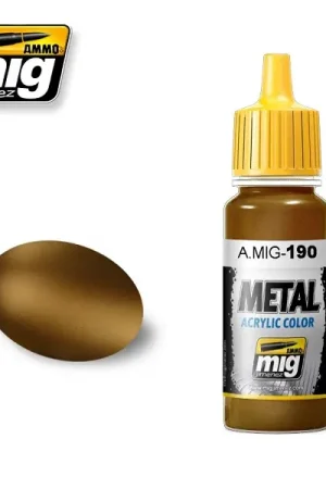 Koop Vandaag Ammo By Mig Jimenez Old Brass - 17Ml - modelbouw