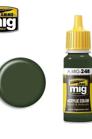 Beste Prijs Ammo By Mig Jimenez Rlm80 Olivgrun - 17Ml - modelbouw