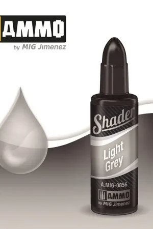 Ammo By Mig Jimenez Light Grey Shader - 17Ml - modelbouw Must-Have