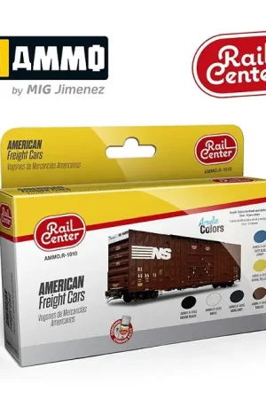 Nieuw Ammo By Mig Jimenez Ammo Rail Center American Freight Cars - modelbouw
