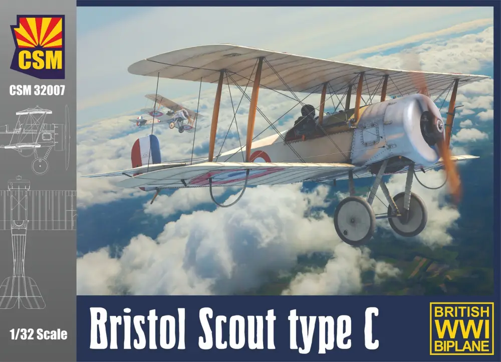 Nu Kopen Copper State Models 1:32 Bristol Scout Type C #CSM32007