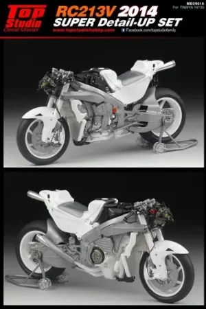 Top studio 1:12 HONDA RC213V SUPER DETAIL UP SET - modelbouw Koop Online