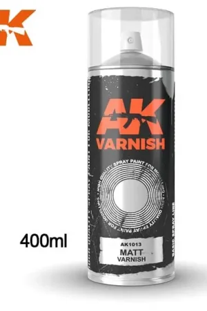Ak Interactive Matt Varnish Spray 400Ml #AK1013 Merkproduct