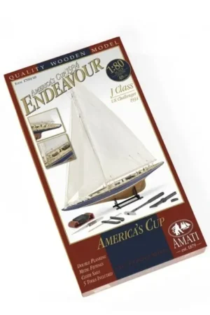 Fabrieksprijs Amati 1:80 Uk Challenge Endeavour #1700/10 bouwdoos