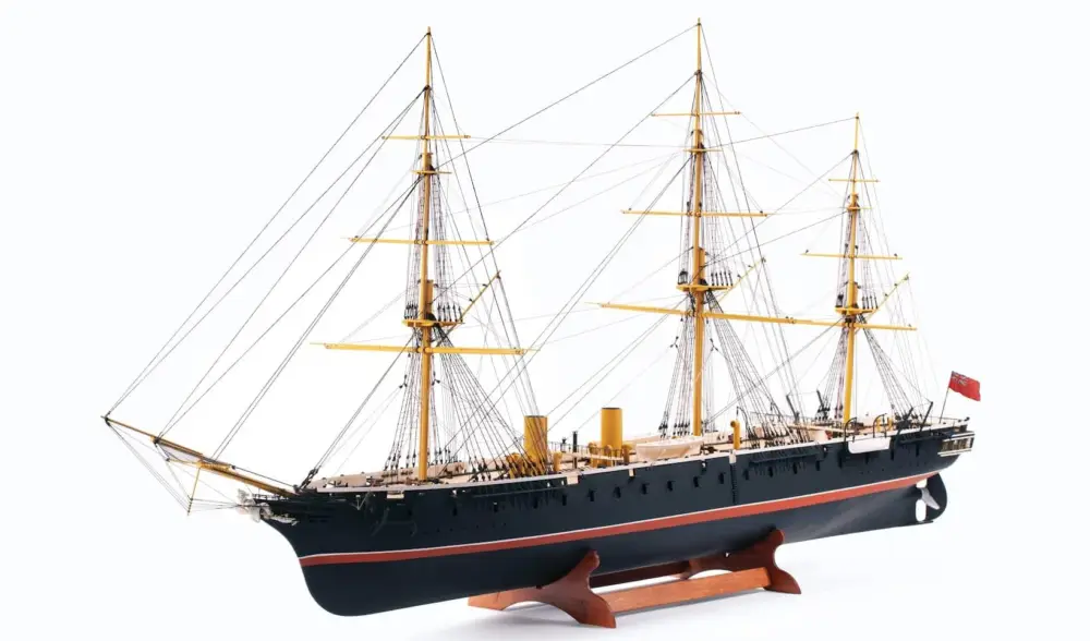 Merkproduct Billing boats 1:100 HMS Warrior - modelbouw