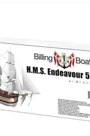 Billing boats 1:50 HMS Endeavour - modelbouw Speciale Aanbieding