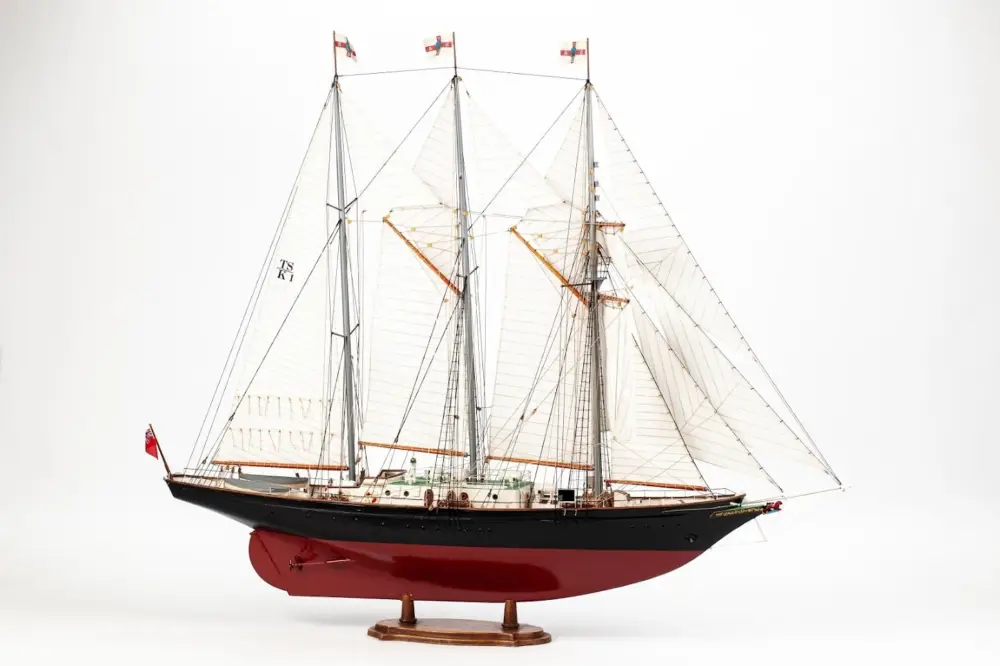 Billing boats 1:75 Sir Winston Churchill - houten modelbouw kit Betrouwbaar