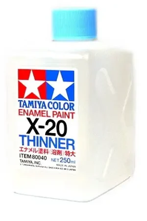 Laatste Versie Tamiya X-20 Enamel Thinner (250Ml) - modelbouw