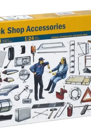 Beperkte Voorraad Italeri 1:24 Truck Shop Accessories - Set 1 #0764