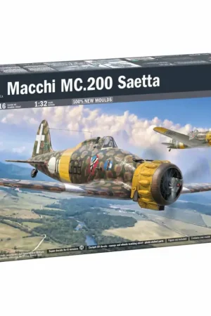 Alleen Vandaag Italeri 1:32 Macchi C.200 - modelbouw