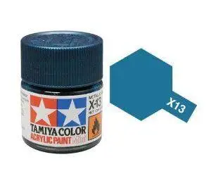 Tamiya X-13 Metallic Blue (10Ml) - modelbouw Merkproduct