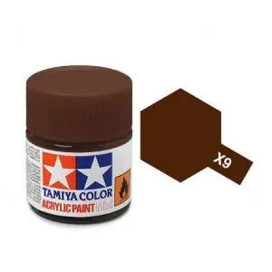 Tamiya X-09 Brown (10Ml) - modelbouw Seizoensaanbieding