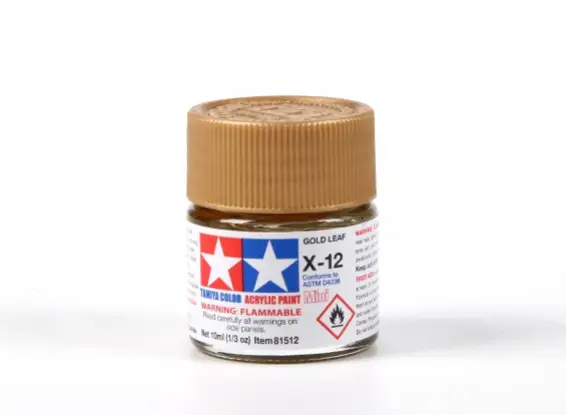 Tamiya X-12 Gold Leaf (10Ml) - modelbouw Hoge Kwaliteit