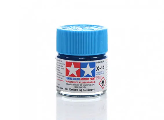 Tamiya X-14 Sky Blue (10Ml) - modelbouw Direct Beschikbaar